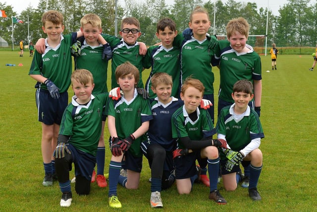 Good Shepherd PS took part in the recent Doire Trasna Schools Cup competition. Picture George Sweeney.