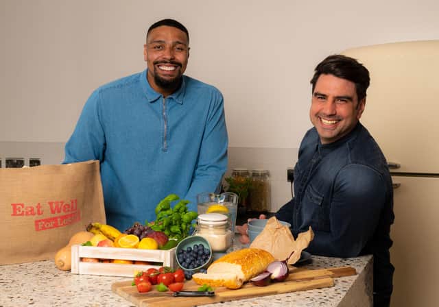 Jordan Banjo and Chris Bavin