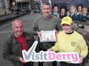 I'TMM A DERRY GIRL! The hit TV show, Derry Girls, may be ending after the third series but its legacy will live on in the place that inspired it with the creation of themed tours and food experiences to delight fans. Tour guides (l to r) Gleann Doherty, Derry Guided Tours, Derry Girls Sites Private Walking Tour, Fergal Doherty, Wild Atlantic Travel Co, Taste The North West, Derry Girls Food Tour and Charlene McCrossan from Martin McCrossan City Tours all enjoy a cream horn made famous by the show to mark the end of the iconic series. For more information on Derry Girls experiences, great places to stay and eat, visitor attractions, latest events and the LegenDerry food and drink, click on www.visitderry.com or call Visit Derry on + 44 (0) 28 7137 7577.