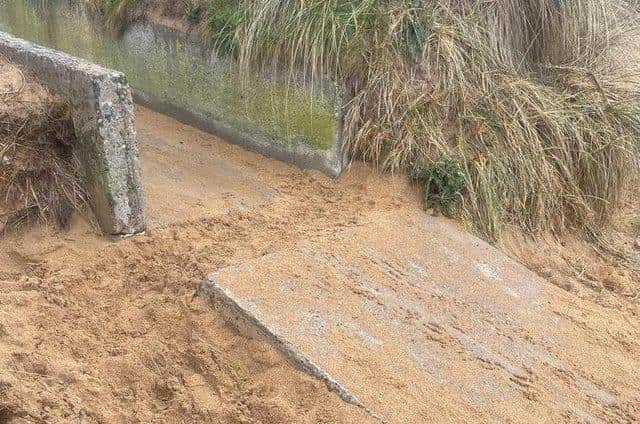 Councillor McGuinness has previously raises concerns over a ramp that is used to access the beach.