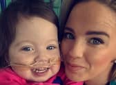 Bronagh Parke pictured with baby Sofia.