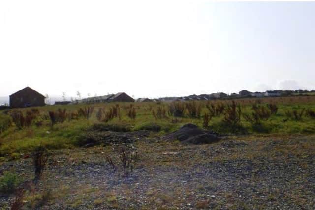 Planners recommended refusal and said the application site was outside the limits of development. Derrymore social housing development, St Eithne’s Park in the distance.