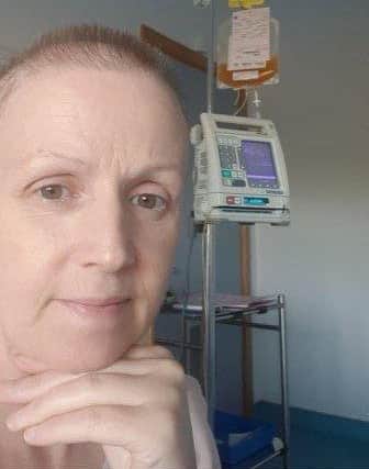 Roseena pictured in hospital.