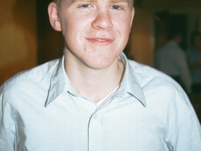 Shane McGonagle who celebrated his 18th birthday at a party in the Crescent Bar.
