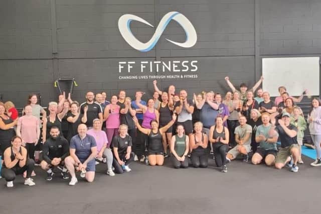 Members of FF Fitness at their recent annual Games day.