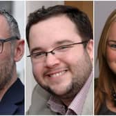 Local Councillors Rory Farrell (SDLP), Emmet Doyle (Aontú) and Sandra Duffy (Sinn Féin) and their Council colleagues rejected the NI Department-set Councillor's allowance increase.