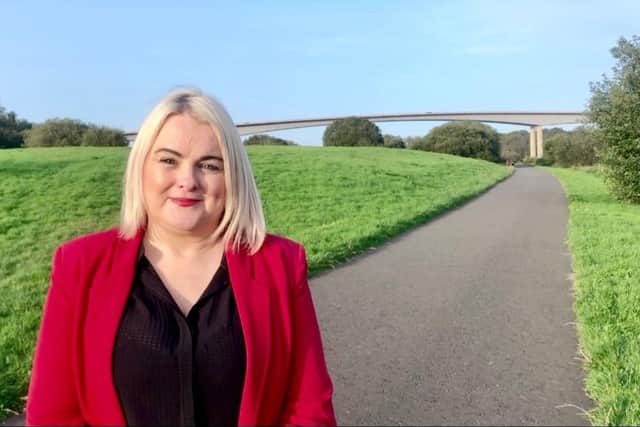 Sinn Fein Councillor Sandra Duffy.