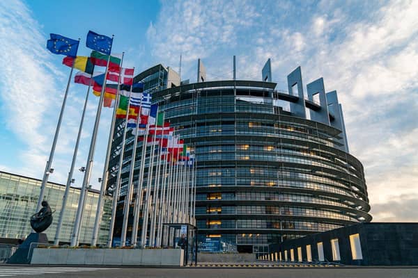 The European Parliament in Strasbourg.