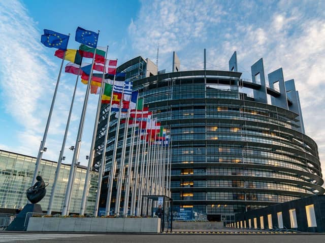The European Parliament in Strasbourg.