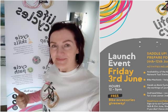 Monica Downey runs Life Cycles, an initiative that gives life to second hand bikes as well as helping cyclists with bike repairs and tips. Life Cycles will be holding an open day on Friday, June 3 as part of the Zero Waste Hub's Launch week.