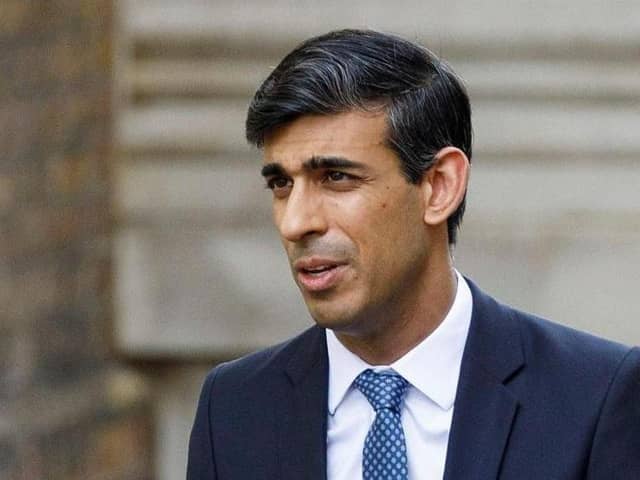 Chancellor Rishi Sunak.