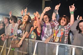 Crowds at BBC Radio 1's Big Weekend