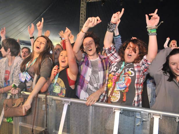 Crowds at BBC Radio 1's Big Weekend