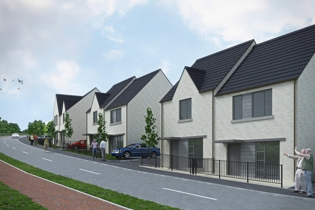 An impression of the ‘River Glen’ development in ‘The Cashel.’