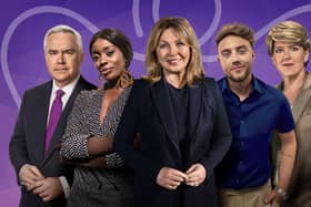 Huw Edwards, AJ Odudu, Kirsty Young, Roman Kemp, Clare Balding