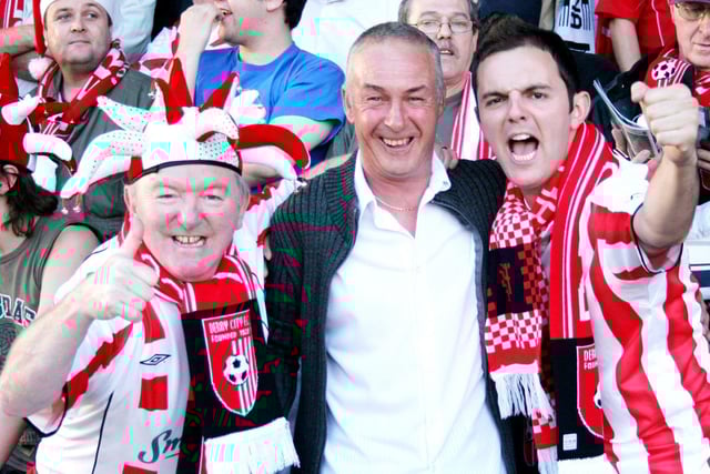 Derry City FC fans.