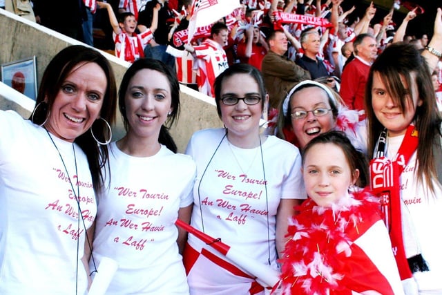 Derry City FC fans.