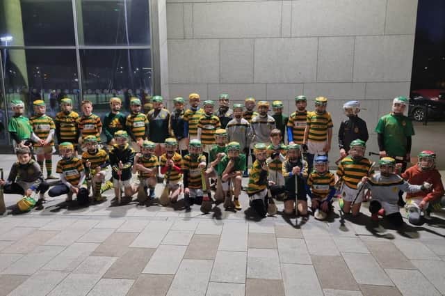Some of the young hurlers from Blackrock who will be taking part in the inaugural Sean Mellon Under 11.5 Hurling Festival.