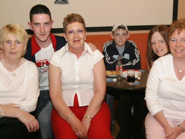 Robert McIntyre and Sinead Smith enjoy their special night out.