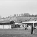 A picture of the Brandywell Stadium which was banned from hosting European football in 1965.