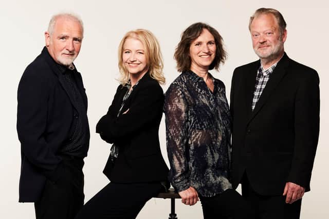 The Brodsky Quartet with, on left, Paul Cassidy.
