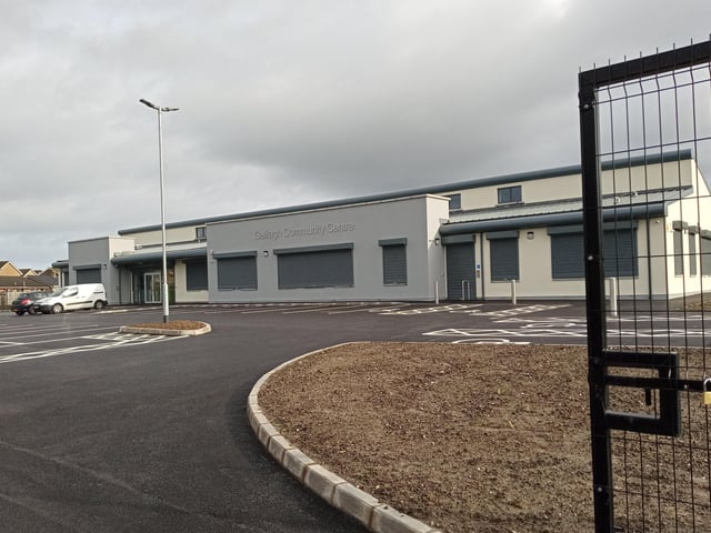 The new community centre in Galliagh.