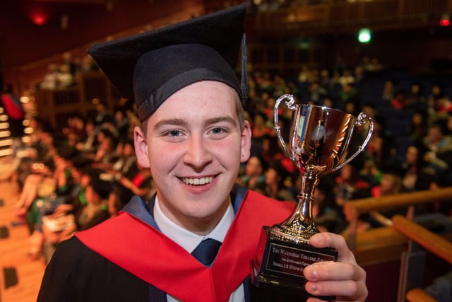 Daniel McCafferty received the Waterside Theatre Award for Outstanding Contribution at North West Regional Collegeâ€TMs Graduation Ceremony.