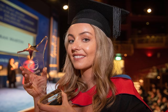 Karinne Oâ€TMBrien was awarded the Healthtec Award for Academic Excellence in HNC Healthcare Practice at North West Regional Collegeâ€TMs Graduation Ceremony.