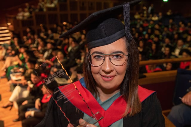 Catherine McKinney received the Award for Academic Excellence for HNC Applied Sciences (Biology) at North West Regional Collegeâ€TMs Graduation Ceremony.
