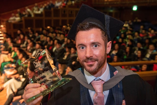 Stephen Barr received the Part -Time Access Diploma in Science Award For Academic Excellence at North West Regional Collegeâ€TMs Graduation Ceremony.