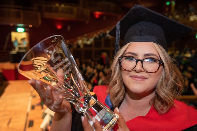 Ciara Barbour received the Trust Agency Award for Outstanding Achievement in Early Years at North West Regional Collegeâ€TMs Graduation Ceremony.