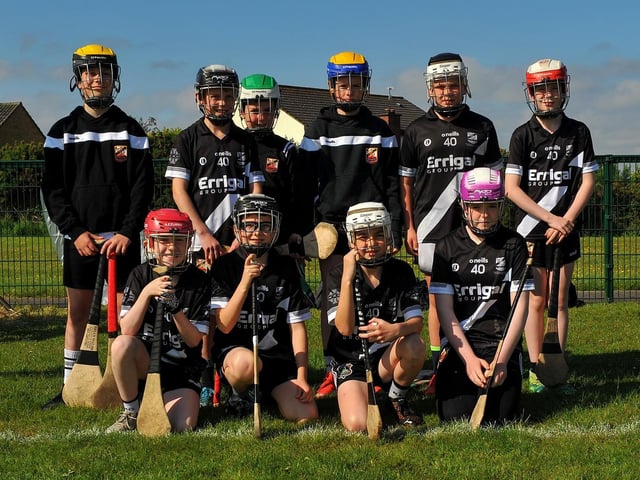Kevin Lynchs’ pictured at Páirc Na Magha during the Seán Mellon Hurling Festival on Saturday morning last. Photo: George Sweeney. DER2223GS – 129