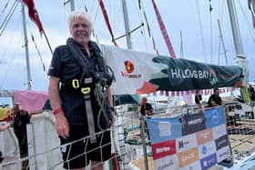 Gerard Doherty who is sailing around the world on the Ha Long Bay boat in the Clipper race.
