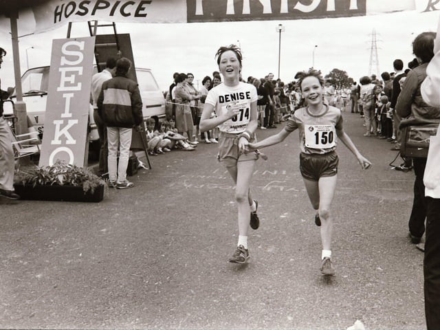 Denise McKay, left, and Frances Flood