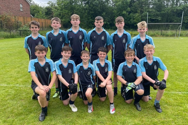 The Dominican College, Portstewart squad which competed at the Brian Og McKeever Memorial Nines at Pairc Bhrid, Steelstown last week.