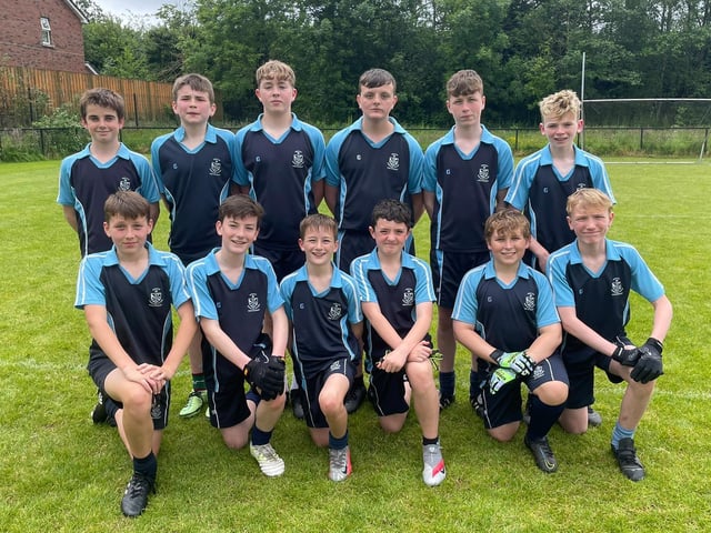 The Dominican College, Portstewart squad which competed at the Brian Og McKeever Memorial Nines at Pairc Bhrid, Steelstown last week.