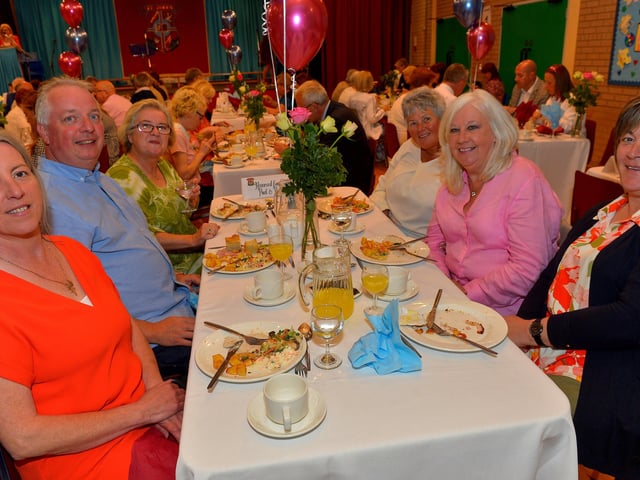 Guests pictured at the St John’s Primary School 50th anniversary celebrations held on Friday afternoon last. Photograph: George Sweeney. DER2224GS – 059