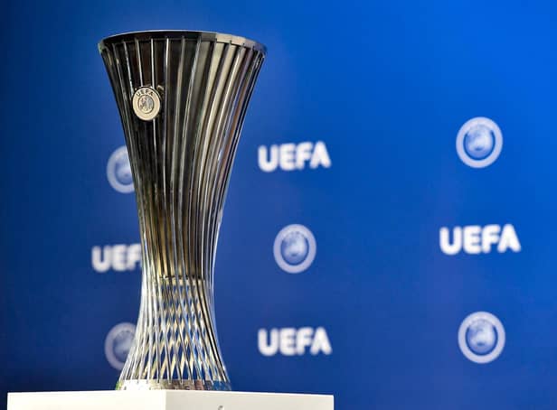 UEFA Conference League Trophy.