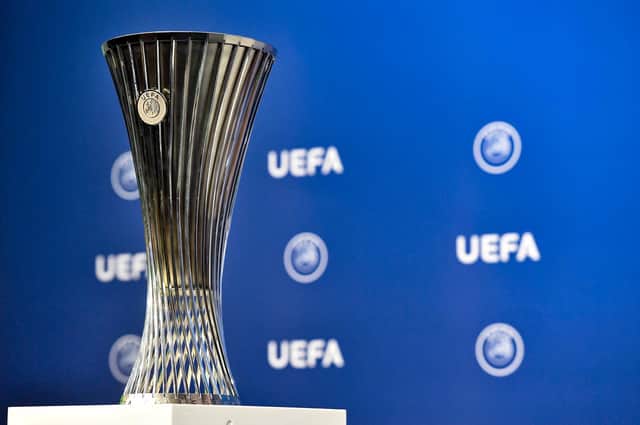 UEFA Conference League Trophy.