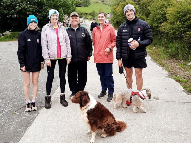 Katy Holly, Patti Holly, Deaglan Foley, Therese Brophy and Gerry Brady.