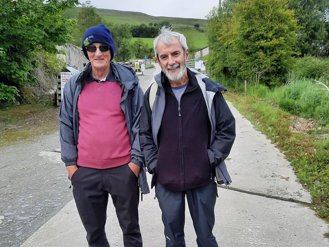 Paul McMahon and George Kelpie
