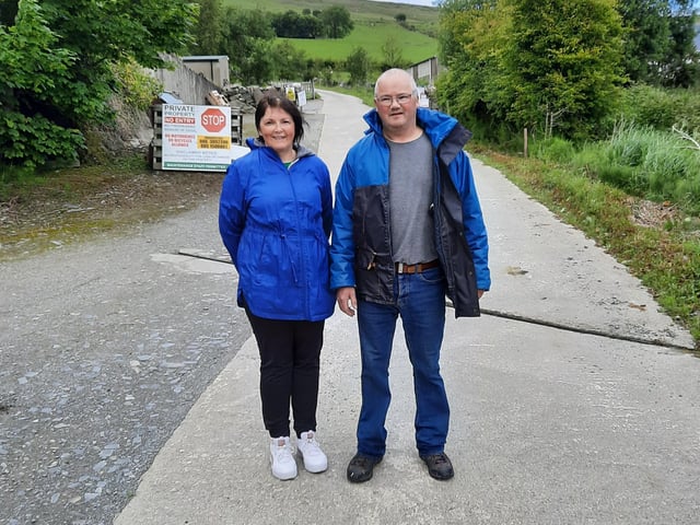 Kathleen McCallion and Michael McLaughlin, Scalp Mountain.