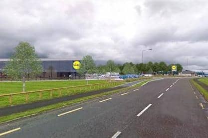 The proposed Lidl store in Carndonagh.