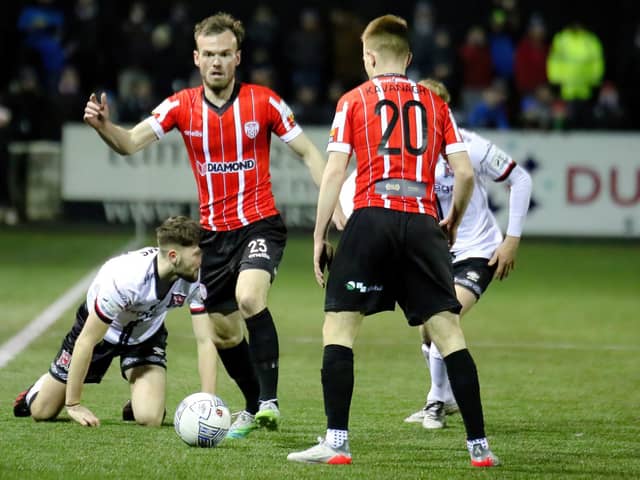 Derry City's Cameron Dummigan has recovered from a recent groin injury. Picture by Kevin Moore/MCI