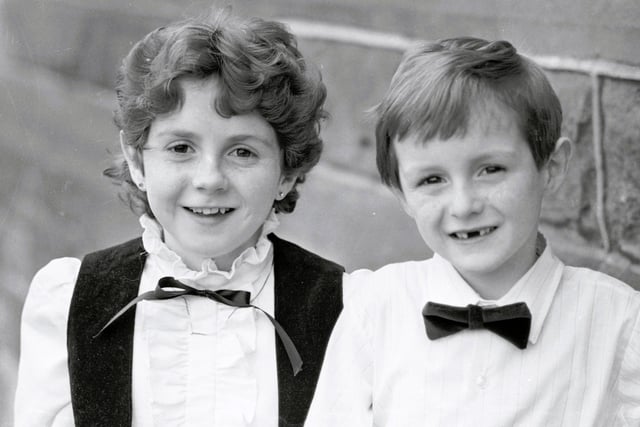 1985... Brenda and Stephen Kerr (MacCafferty School) were successful in the Irish song categories.