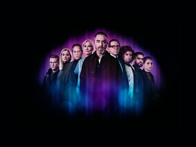 Sam Heughan, Anne-Marie Duff, Richard E. Grant, Joely Richardson, James Nesbitt, Ben Miller, Antonia Thomas, Sacha Dhawan and Niamh Algar