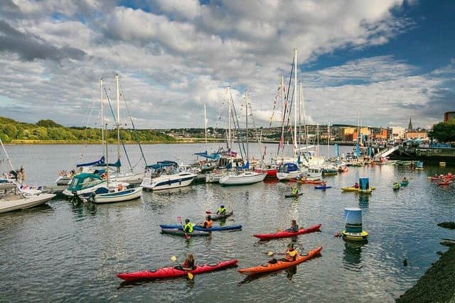 The Foyle Maritime Festival is fast-approaching and Loughs Agency is proud to be supporting such a high-profile event with a series of water-based and land activities. Photo: Derry City and Strabane District Council.