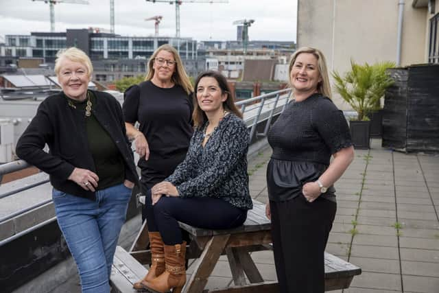 The AwakenHub team at Huckletree in Dublin. (Conor Heaney / Picture It Photography)