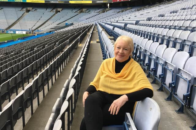 Mary McKenna at Croke Park.