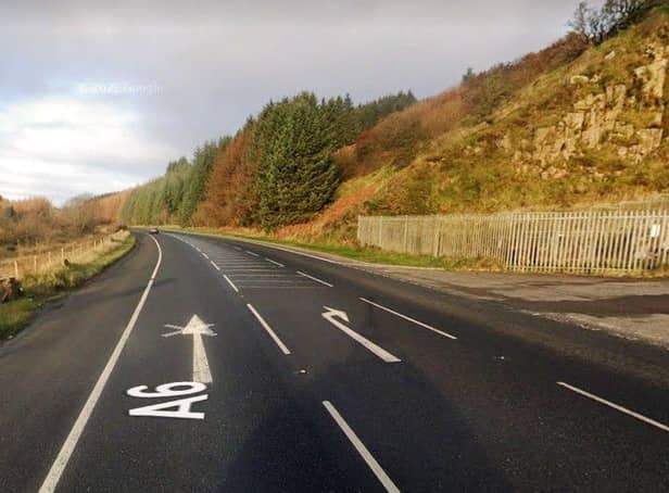 The A6 Glenshane Pass between Derry and Belfast.